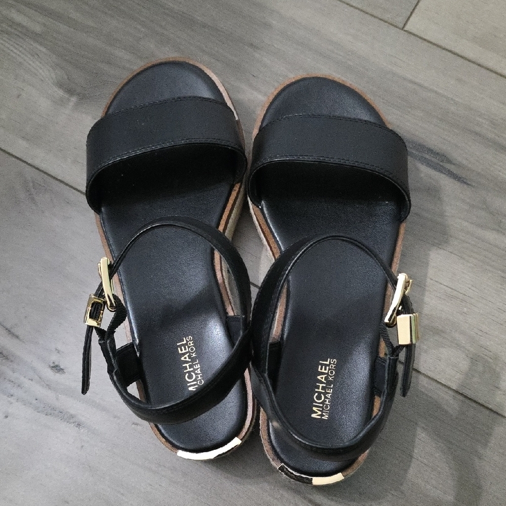 Michael Kors Black Women's Sandals